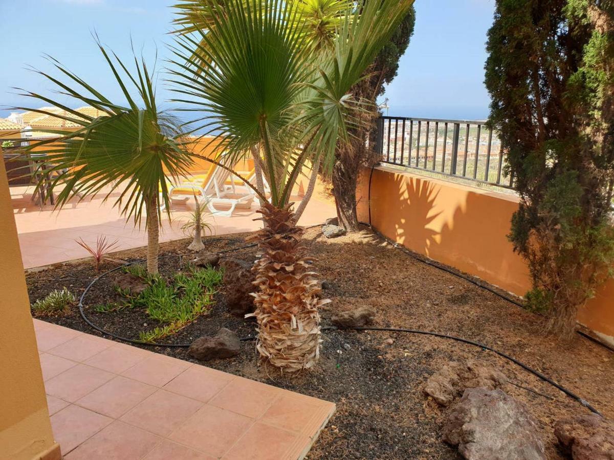 Villa Roque Del Conde With Private Pool, Terrace With Fantastic Sea Views, Wifi, Garden, Garage Adeje Exterior photo